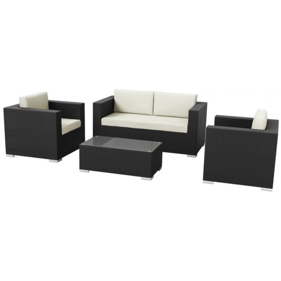 Hampton 4 Piece Outdoor Sofa Set